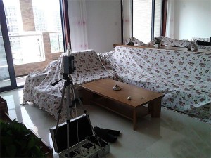 治理时间：2014.03.26

基本情况：韩小姐家里是简约的装修风格，家里的橱柜比较多，客厅是瓷砖，其他基本都是地板。 